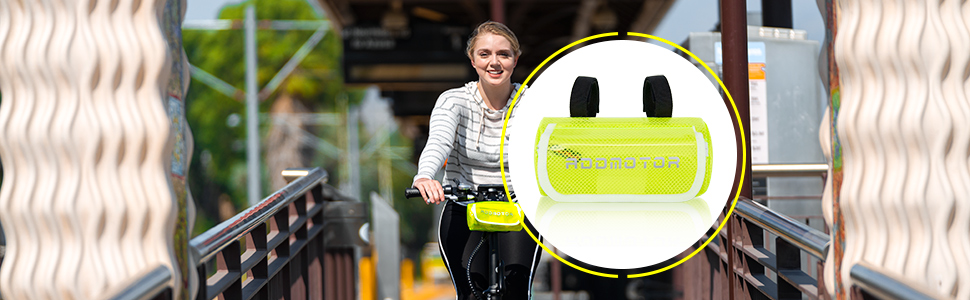 Addmotor Bike Handlebar Bag high quality in yellow