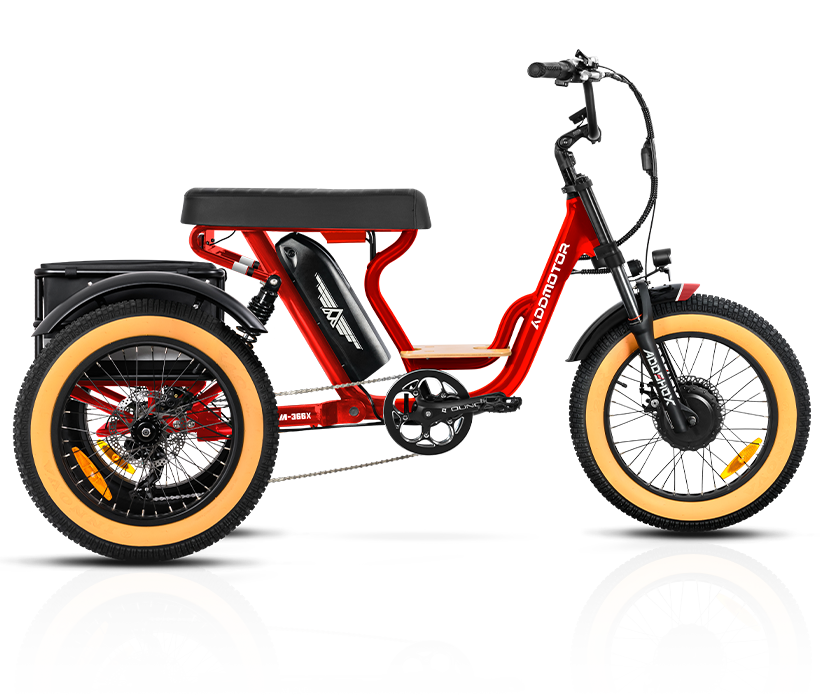 Electric Tricycles for Two Adults: Soletri M-366x