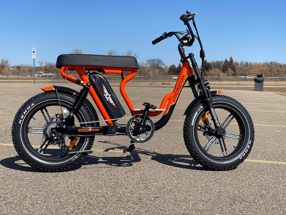 Riding In Comfort With The Addmotor M-66x Cruiser Electric Fat Bike