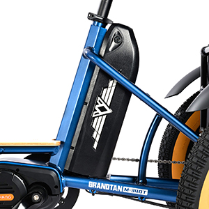 GRANDTAN TURBO  Long Range & UL Recognized E-Trike Battery Make Riding Easier