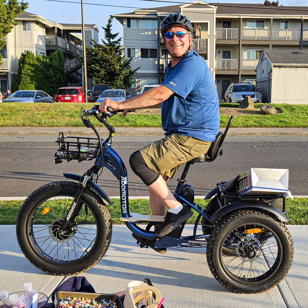Mid-Drive vs. Front-Mounted E-Trike: Choosing Between Addmotor Grandtan and Grandtan Turbo