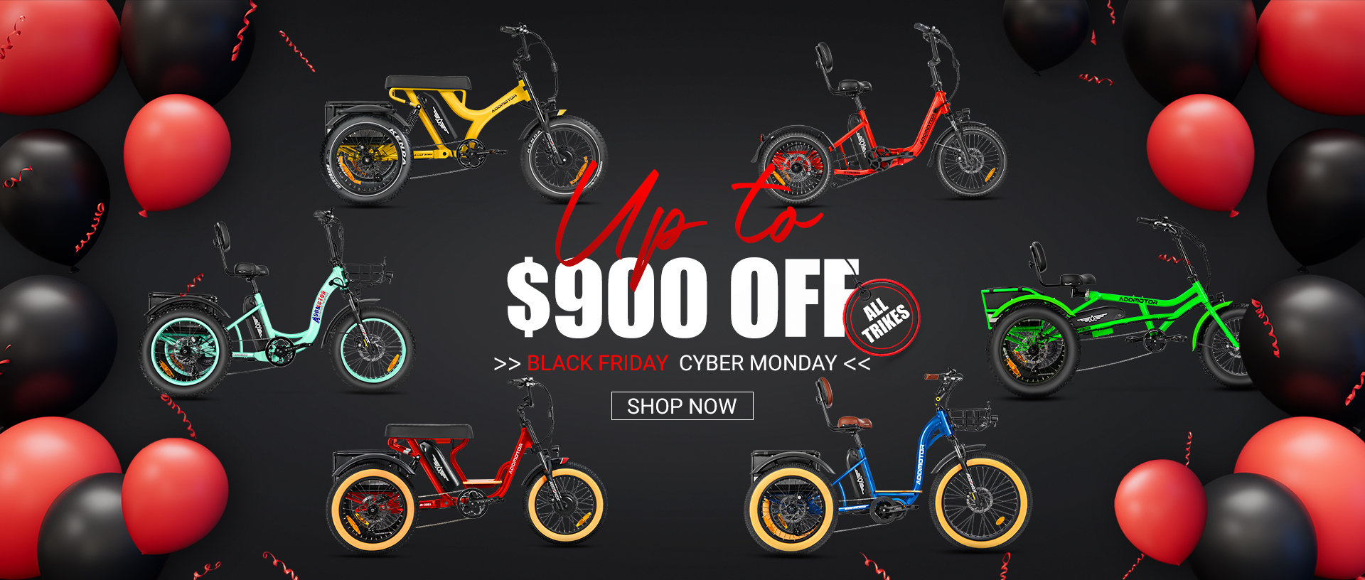 black friday sale up to $900 off all etrikes