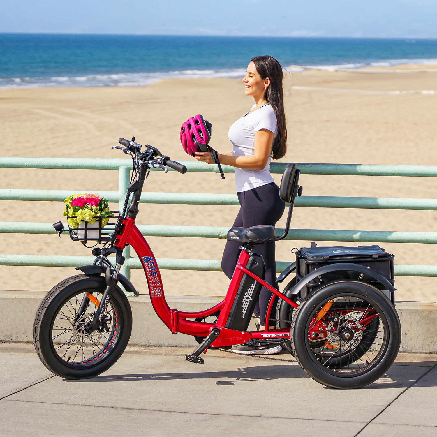 Convenient and Eco-Friendly: Discover the Addmotor Triketan M-330F Electric Trike
