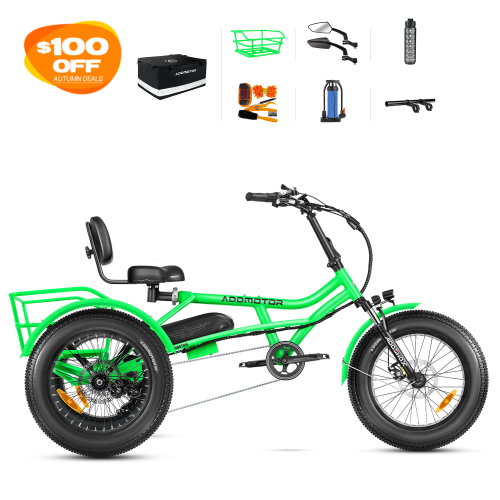 Arisetan II M-360 Mini Semi-Recumbent eTrike