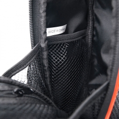 Close Up of the Water Bottle Holder Bag Main Pocket Details