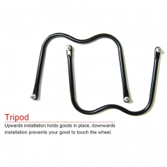 Small size and lightweight Quick Release Rear Rack Pannier