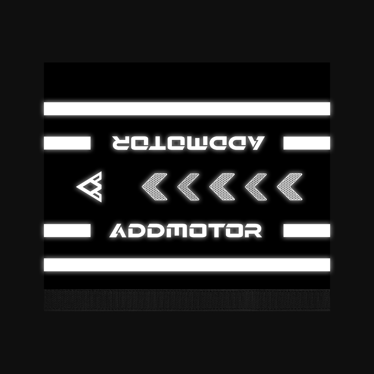 Reflector Stripes Protection Pad Cover - Easy, Tool-Free Installation with Velcro Tape, Multiple Size Options for Bike Frames and Forks