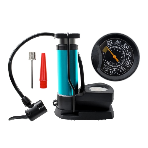 Mini Bike Pump Blue