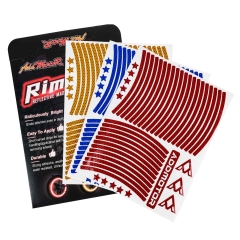 Wheel Rim Safety Enhancement - Reflective Tape Stripes for 20