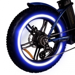 Easy-to-Apply Reflective Stickers for Wheel Rims - Fits 20
