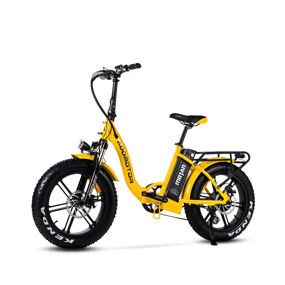 M-140 R7 Folding E-Bike Yellow