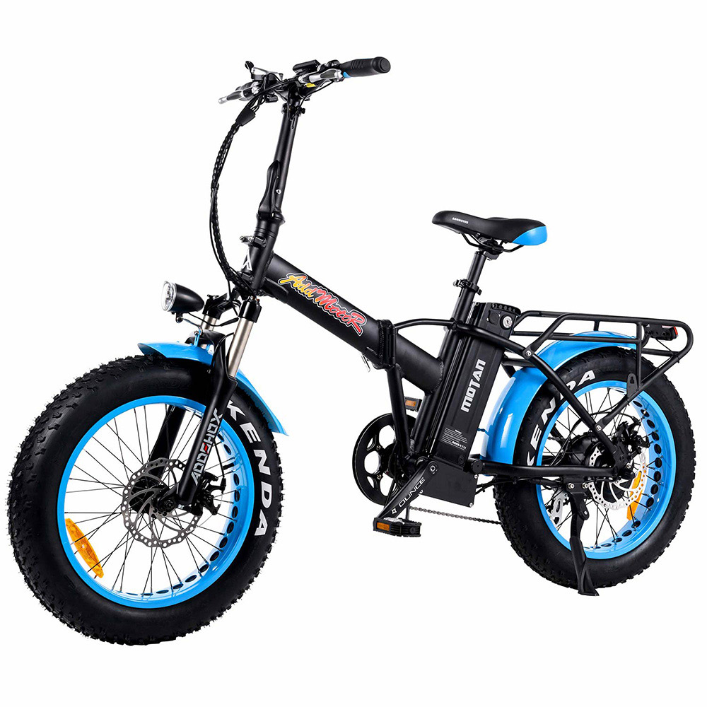 M-150 P7 Folding E-Bike Blue