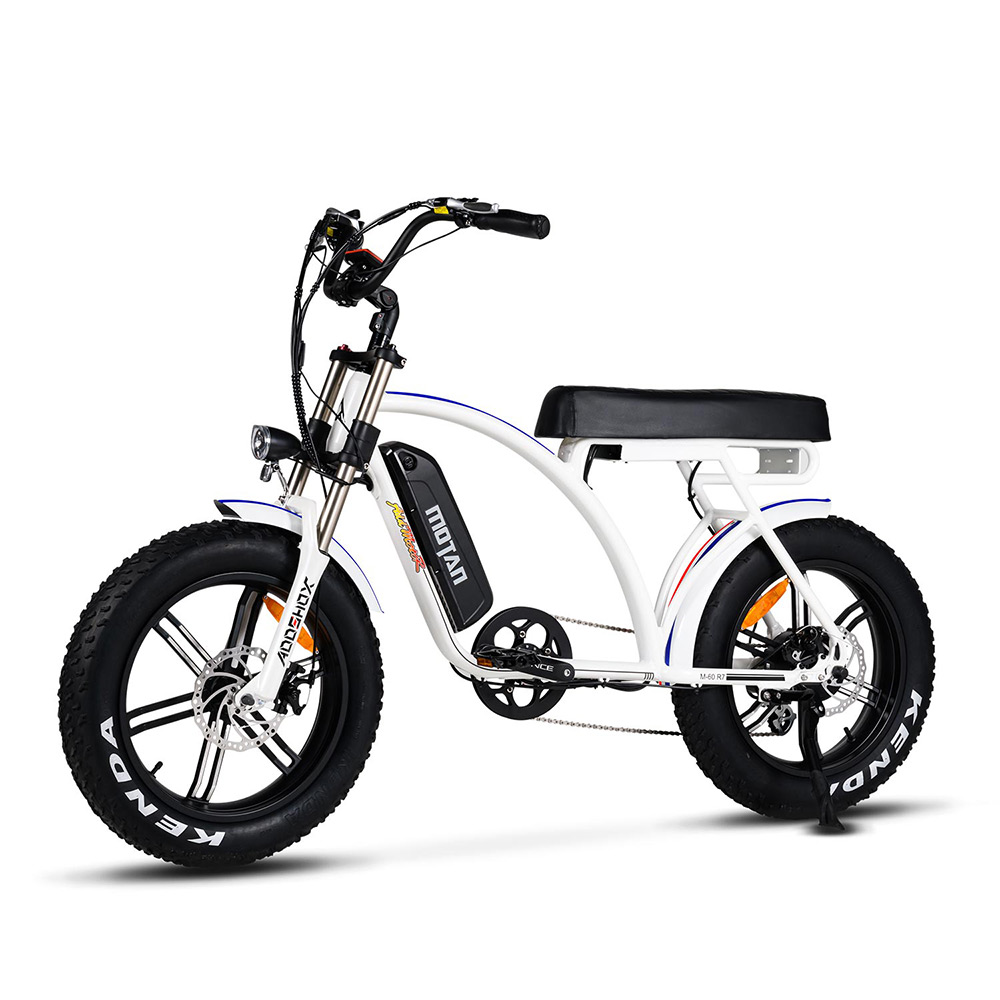 M-60 R7 Cruiser E-Bike Pearl White
