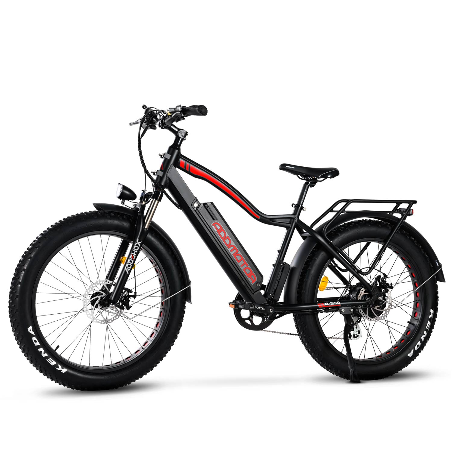 M-550 P7 Electric Fat Bike Black