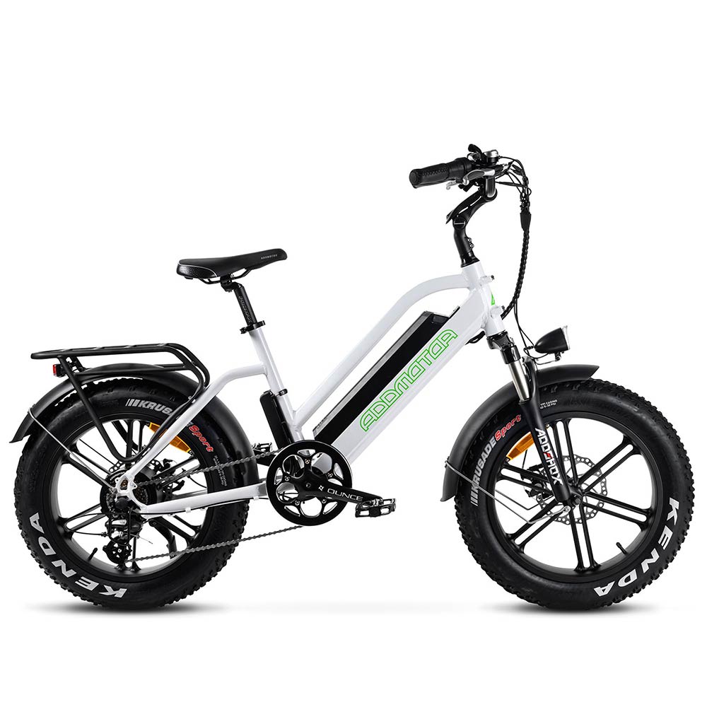 M-50 Step-Thru Electric Bike Pearl White