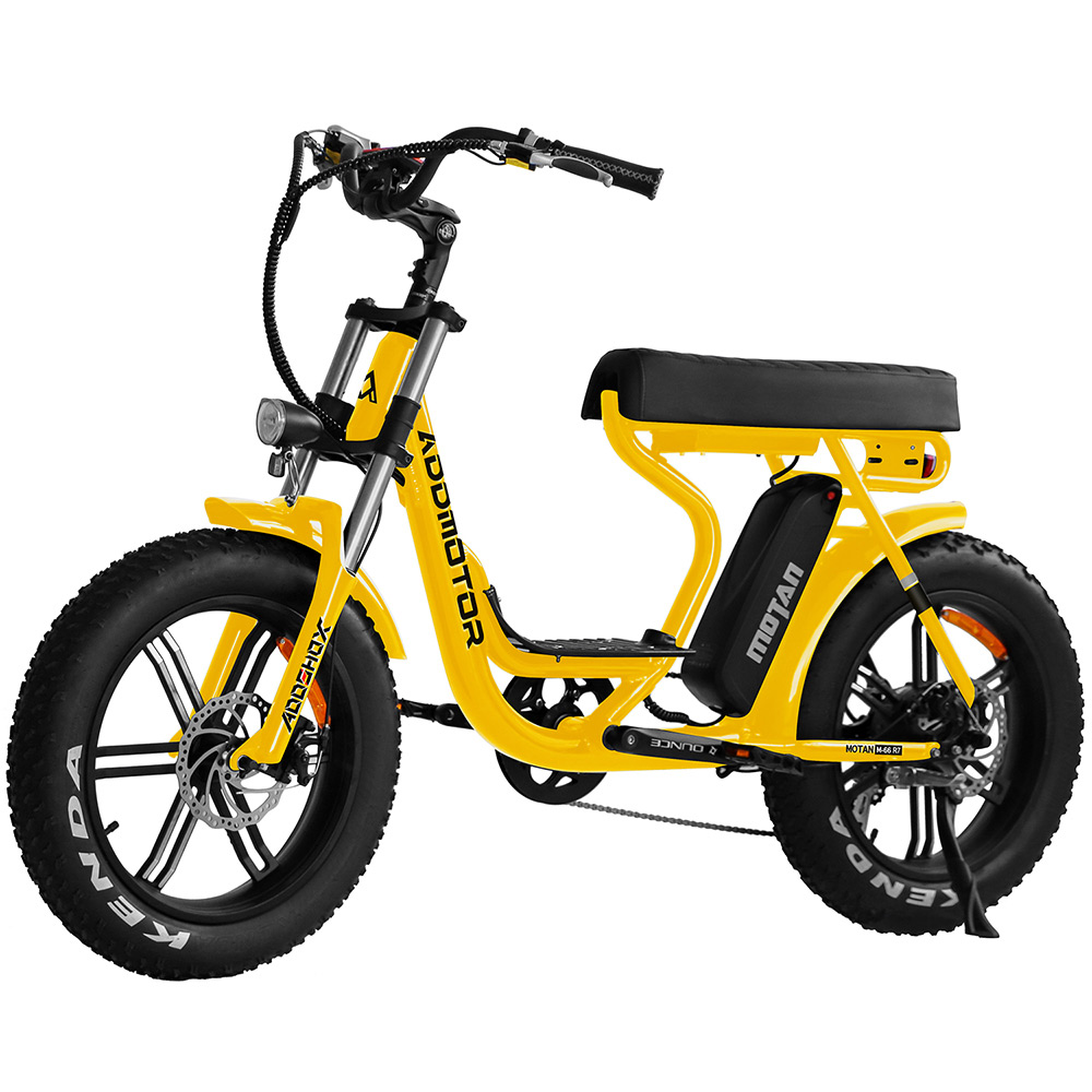 M-66 R7 Cruiser E-Bike Yellow