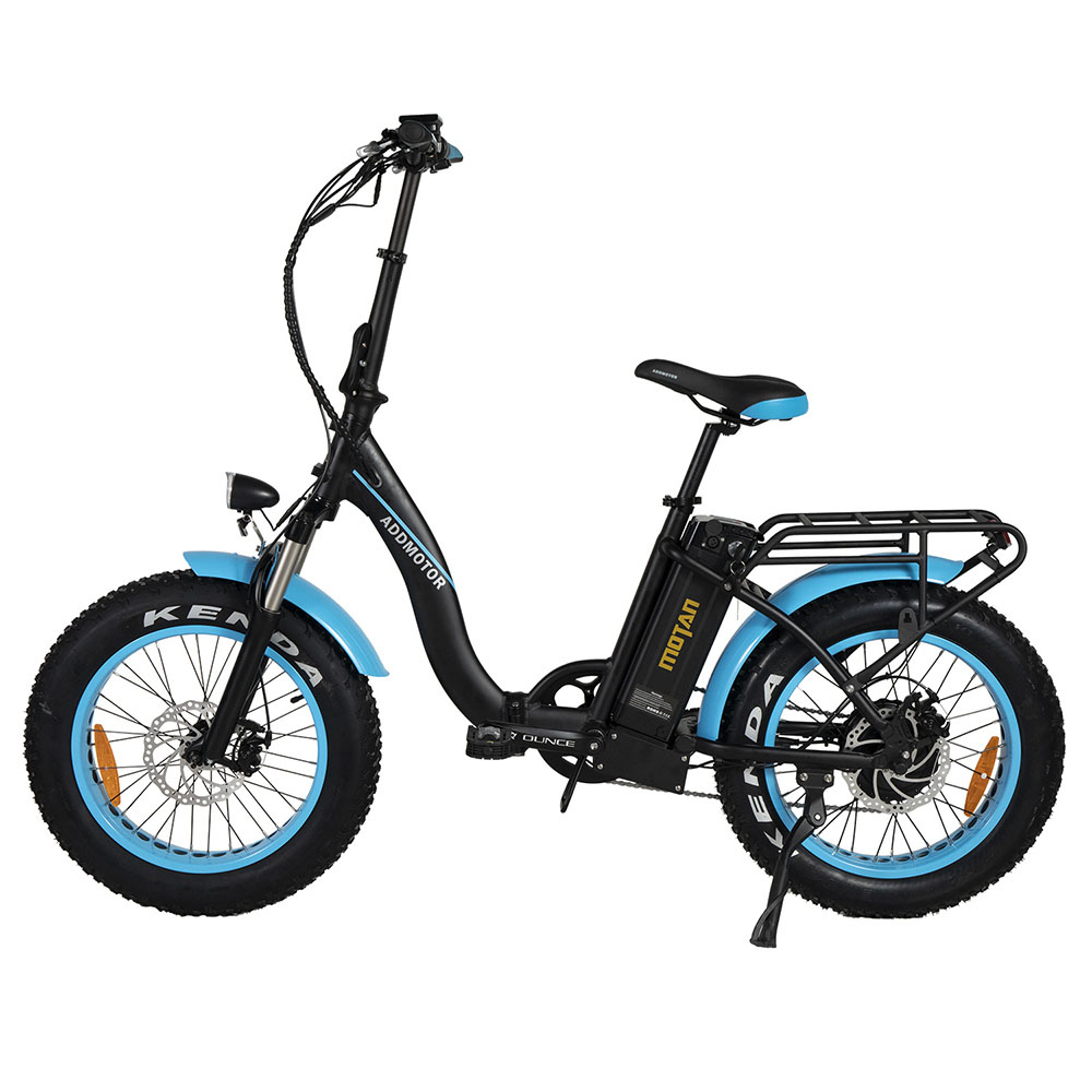 M-140 P7 Folding Electric Bike Blue