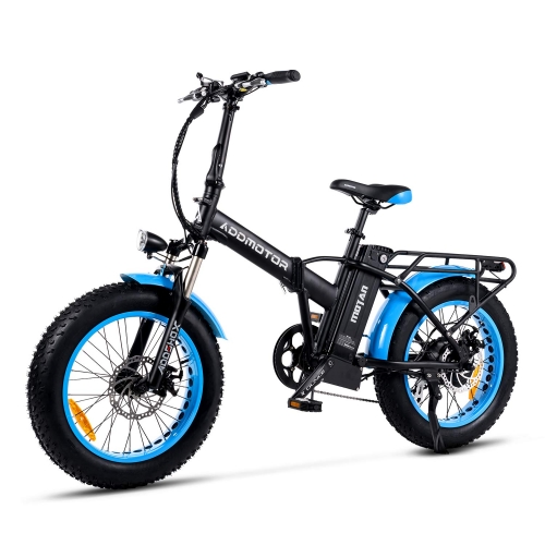M-360 Semi-Recumbent Electric Trike Pearl Blue