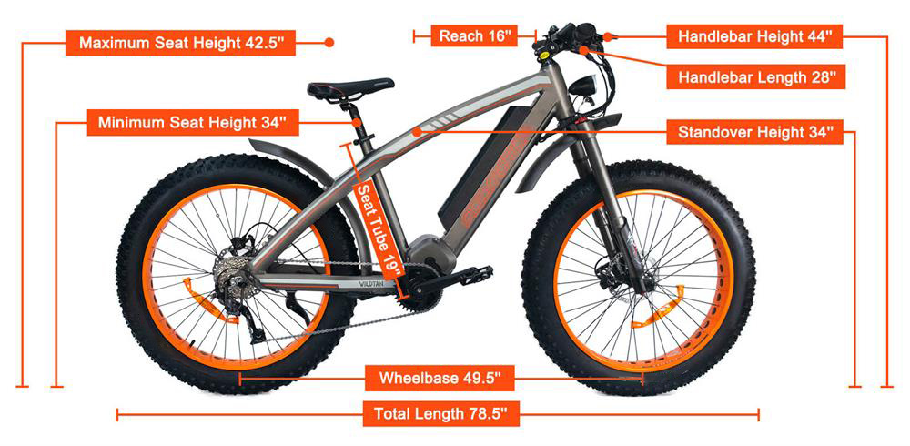 Addmotor Wildtan M-5600 Mid-Drive Electric Bike 1000W