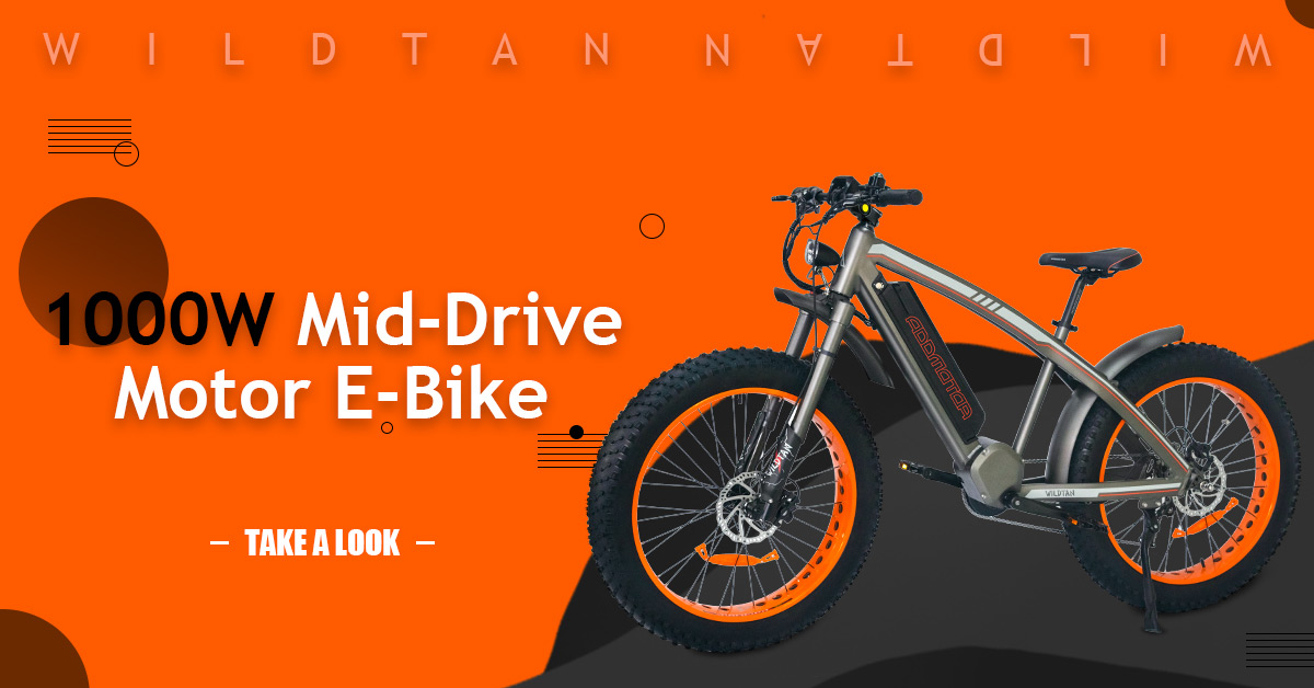 Addmotor Wildtan M-5600 Mid-Drive Electric Bike 1000W