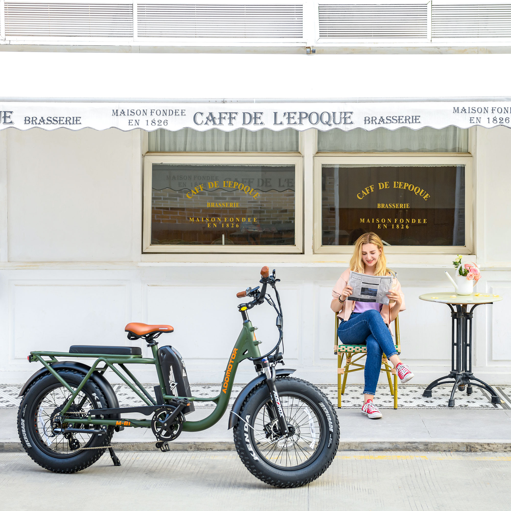 Hey! Addmotor Rider, Your Newest E-bike M-81 is Waiting