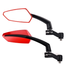 Enhance Road Safety with Addmotor Mirrors - Clear Stainless Steel Lens, Wide-Angle View, Easy Installation