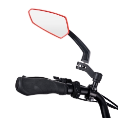 Addmotor Bike Rear Mirrors - High-Quality Stainless Steel Lens, 360u00b0 Rotatable Design, Anti-Glare Function
