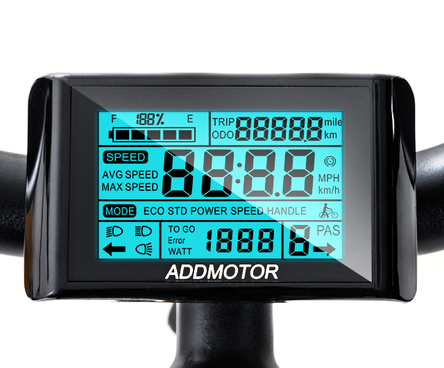 Addmotor EB 2.0 Multiple Function LCD Display (Increase to 7 PAS)