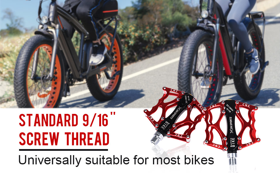 Addmotor Pedals with Pattern suitable for bikes