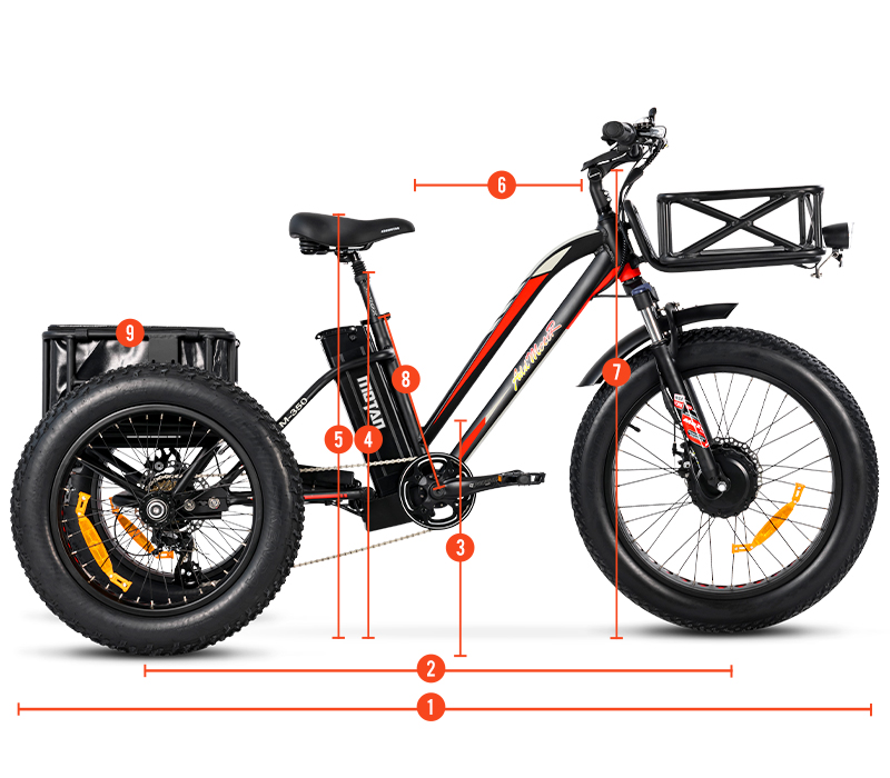 the second measure image of trike M-350 etrike