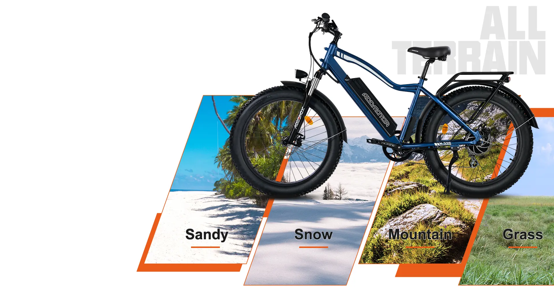 Addmotor M-550 All Terrain Fat Tire Electric Bike