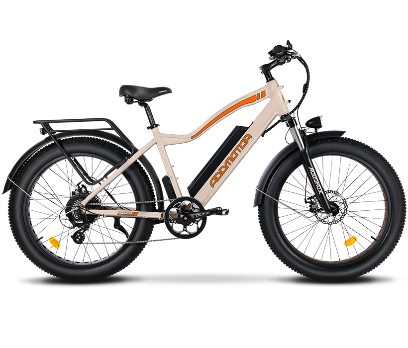 Addmotor M-550 All Terrain Fat Tire Electric Bike in khaki