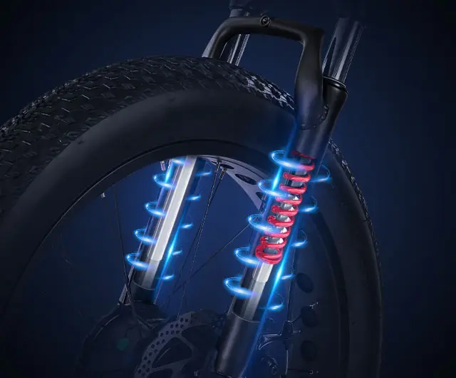 addmotor front suspension fork