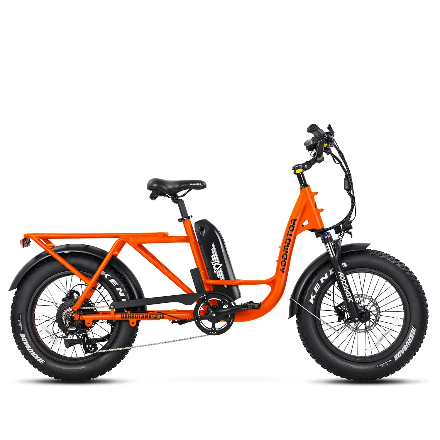 M-81 Electric Cargo Bike Orange