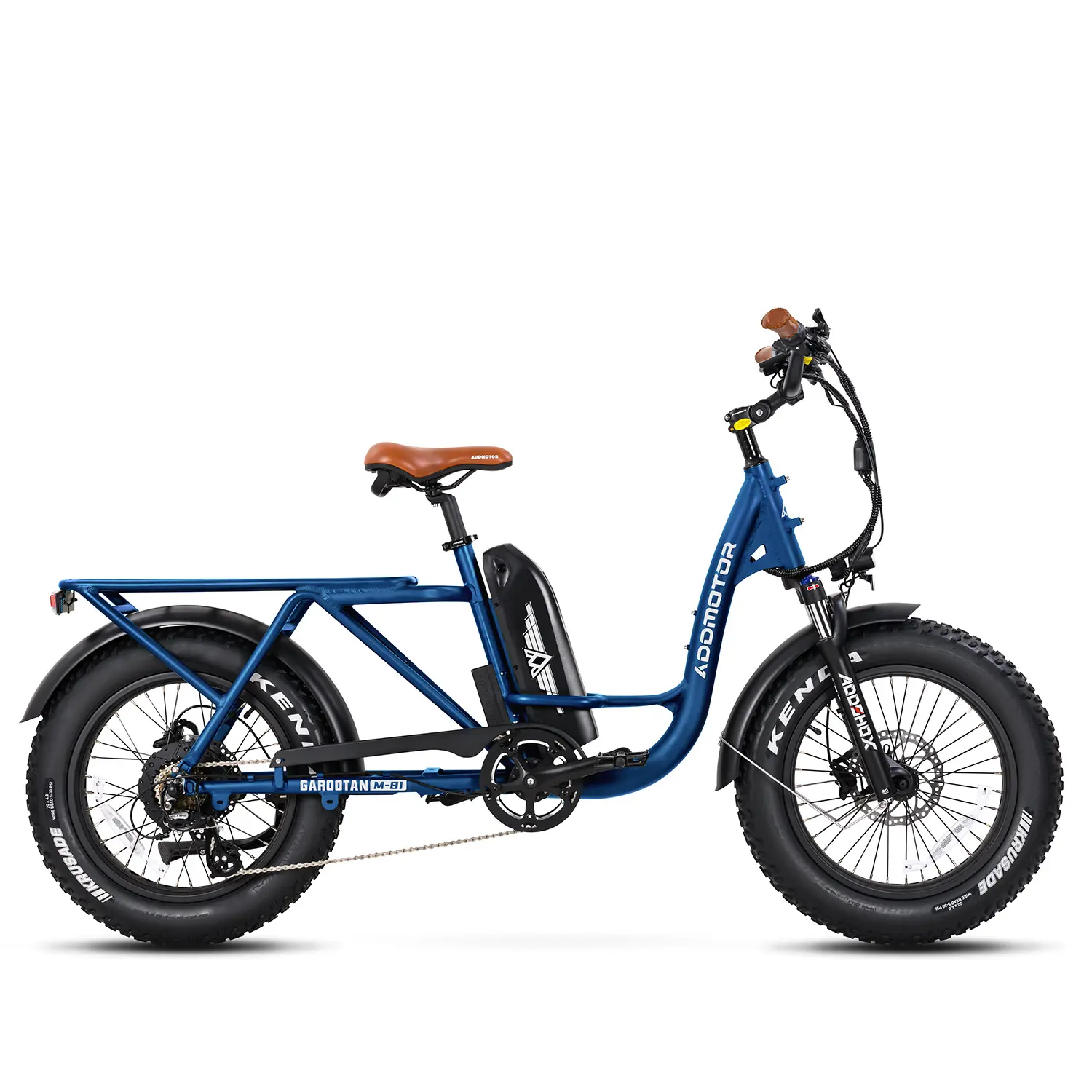 M-81 Electric Cargo Bike Neptune Blue