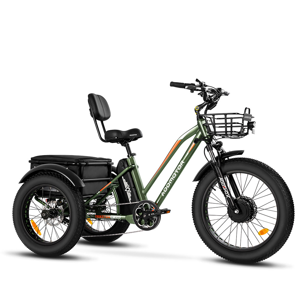 TRIKETAN M-350 Electric Tricycle 2023 Army Green