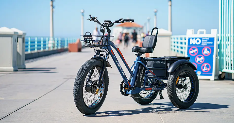 Triketan M-350 Electric Tricycle In Neptune Blue