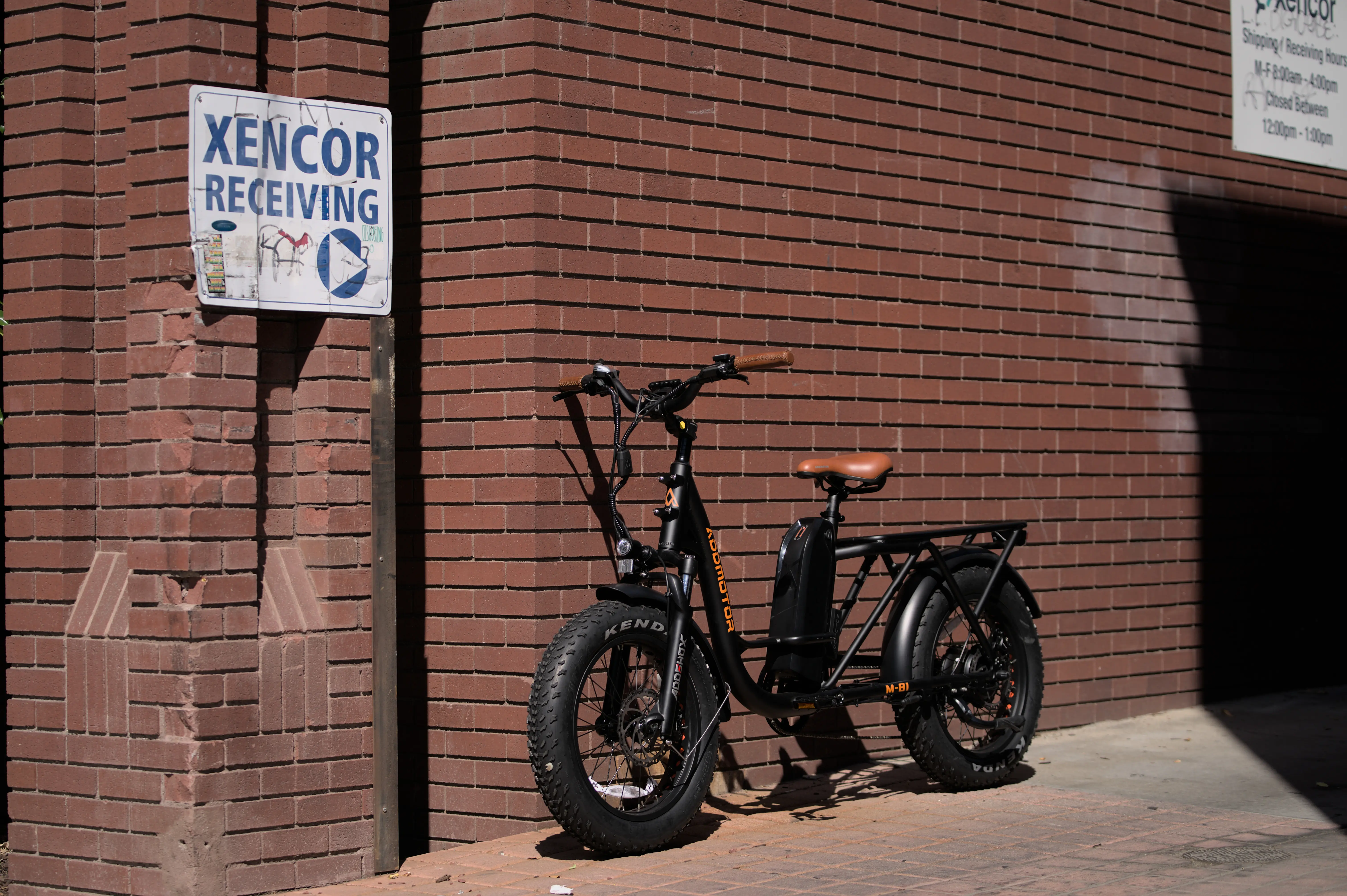 M-81 Step-thru Fat Tire Cargo Electric Bike