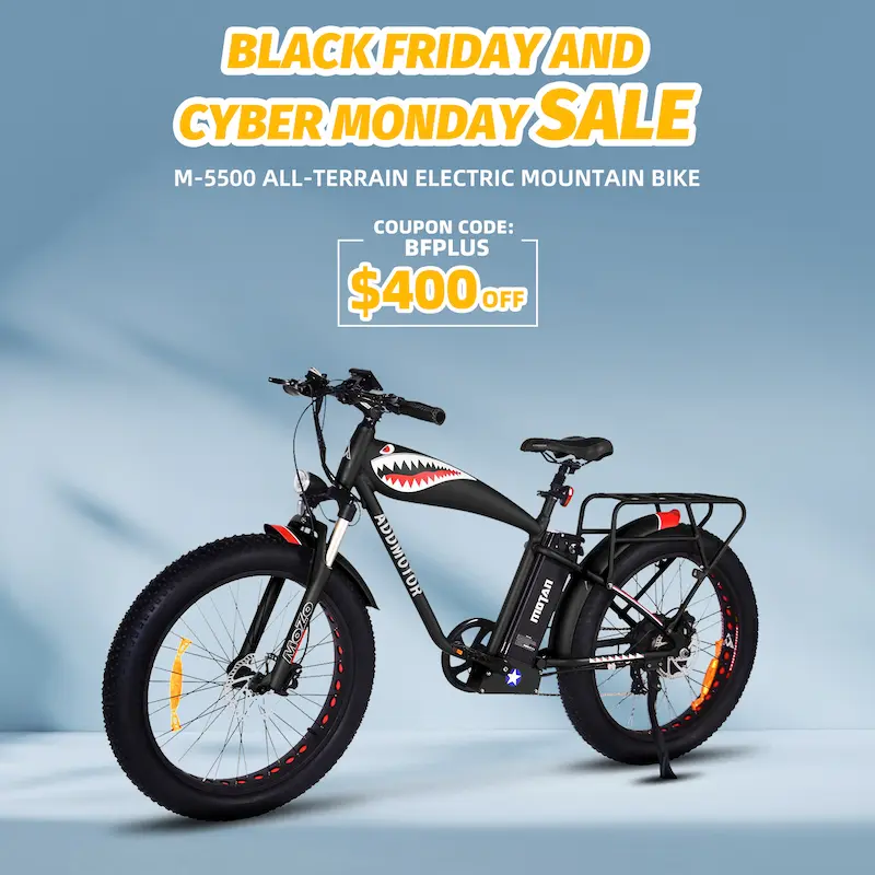 Addmotor Electric bike Black Friday Sale Up to 400
