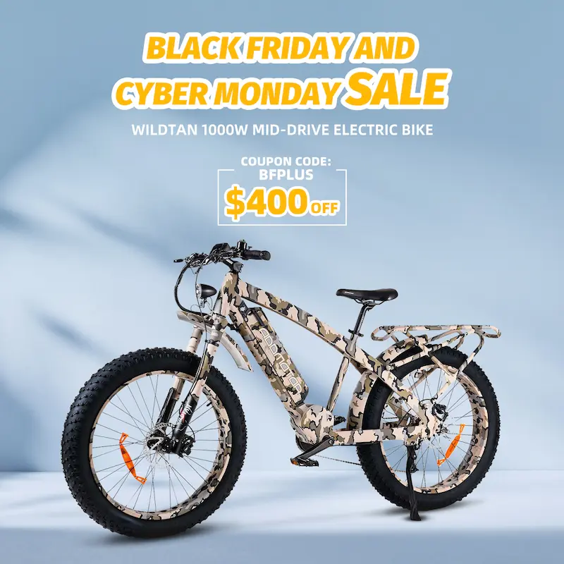 Addmotor Electric bike Black Friday Sale Up to 400
