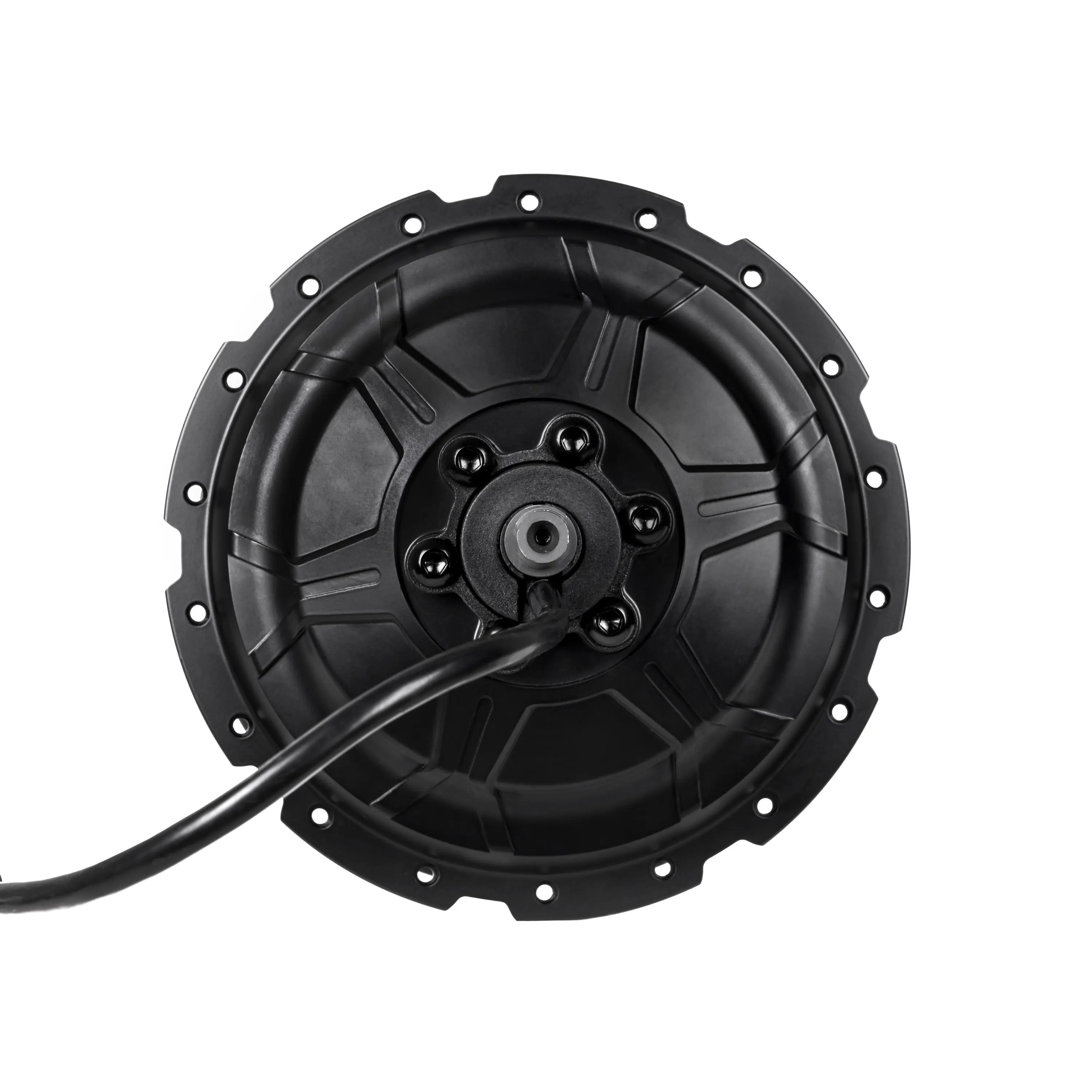 Rear hub electric motor shop