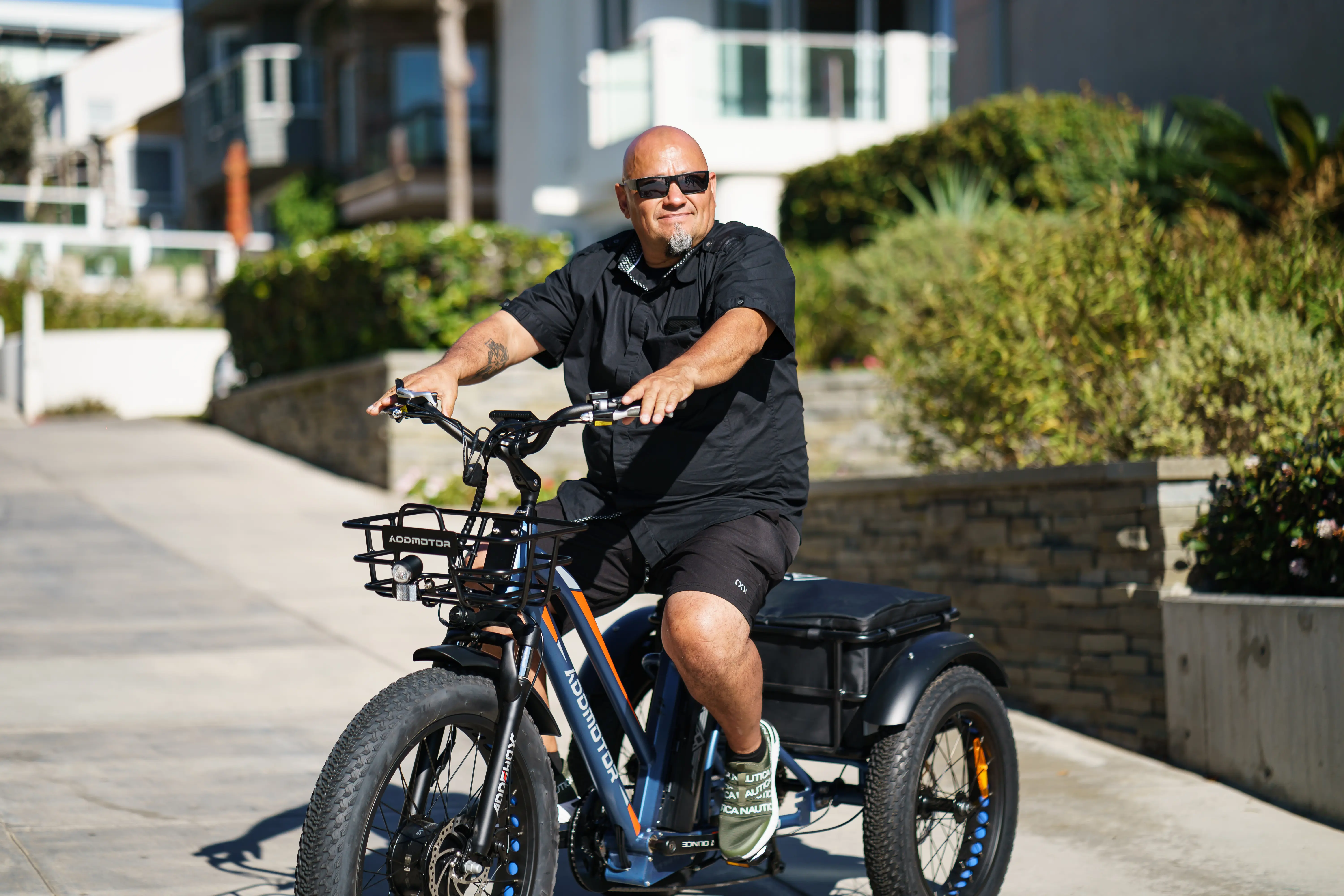 Triketan M-350 Electric Tricycle In Neptune Blue