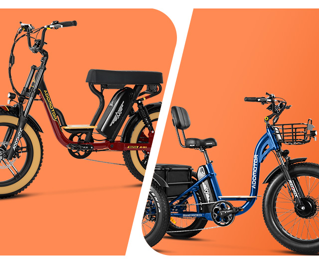 Addmotor's M-66x and grandtan top ebike and trike usa