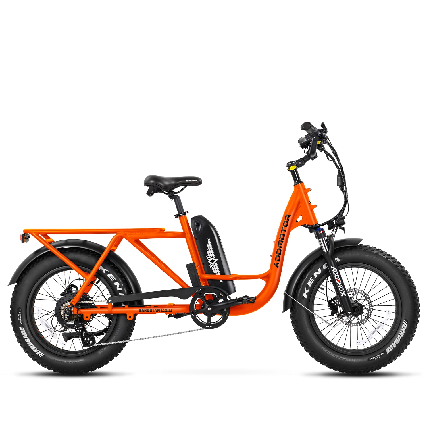 GAROOTAN M-81 Cargo Electric Bike In Orange