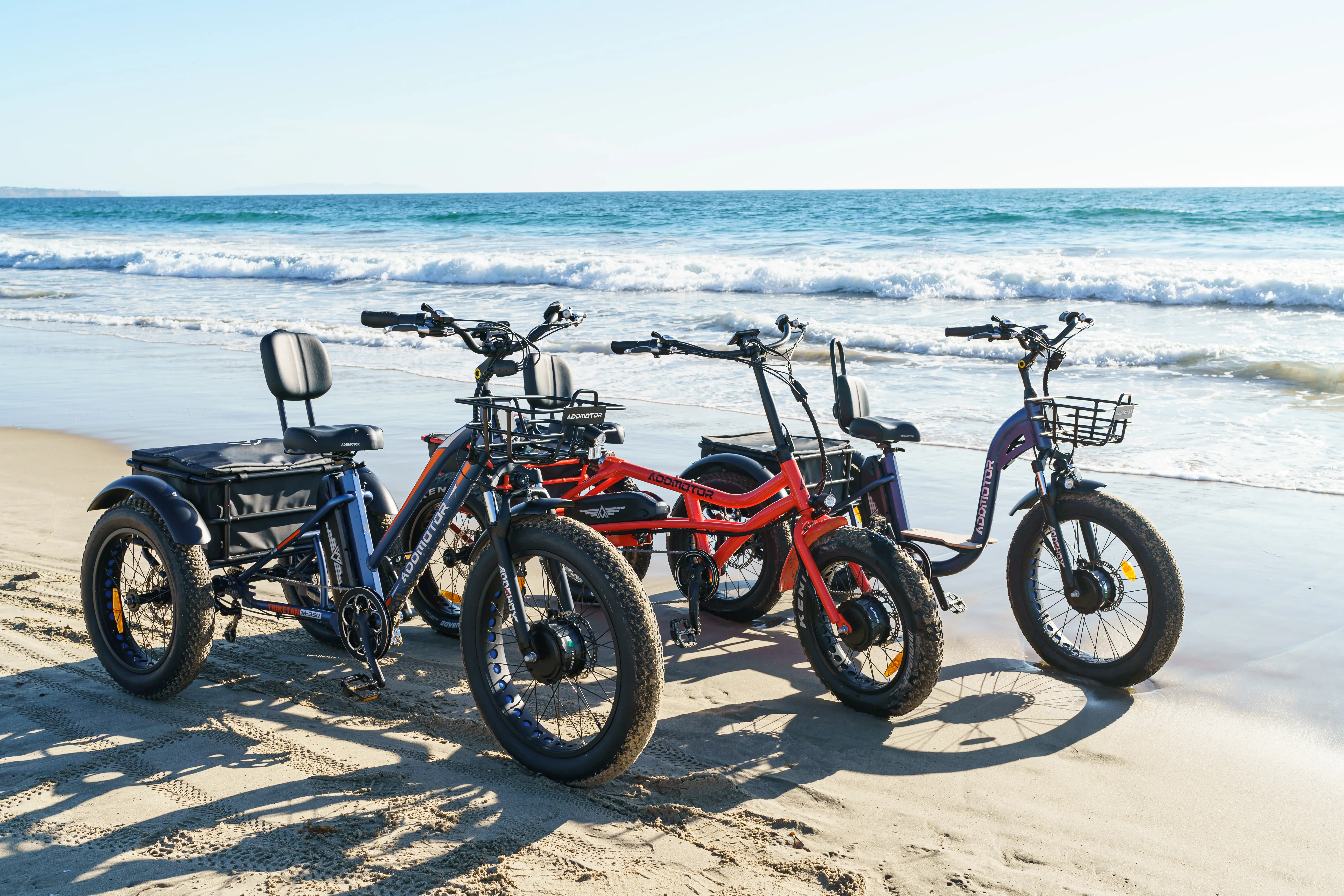 addmotor etrike M-350 and  M-340 ，M-360 Electric Tricycle for Adults