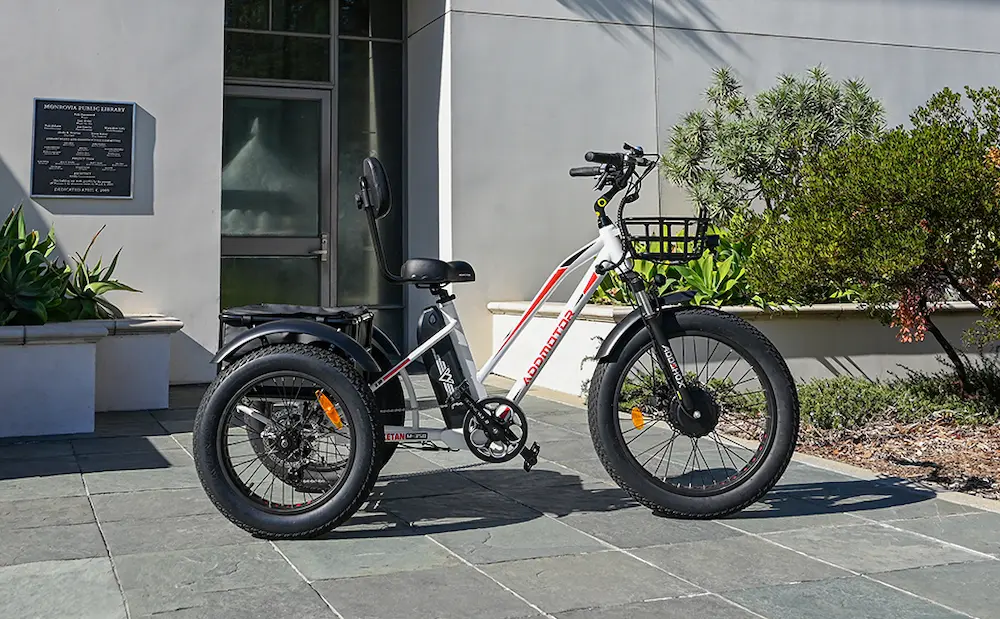 Triketan M-350 Electric Tricycle In White