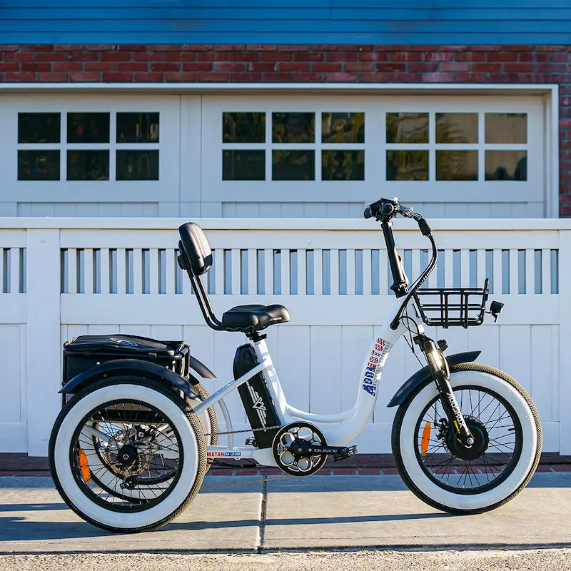 Covered electric tricycle new arrivals