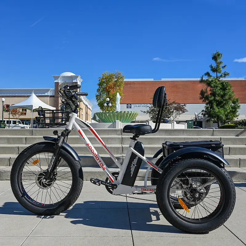 Triketan M-350 Electric Tricycle In white