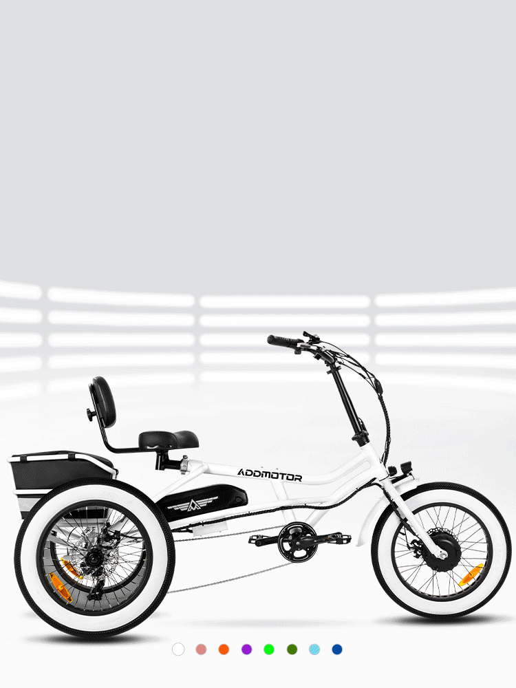 Semi Recumbent Electric Trike