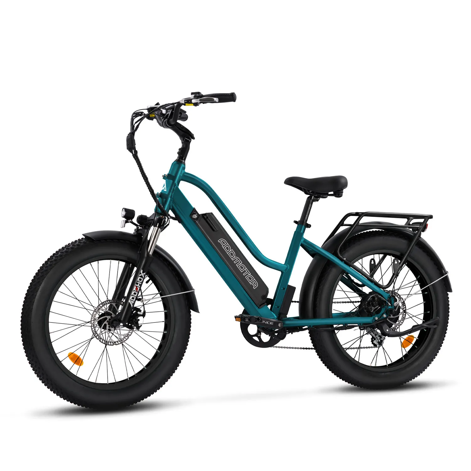 Addmotor Ebike750W 17.5Ah Step Thru Fat Tire Cruiser Electric Bike-image-M-430-SCG